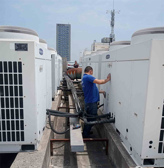 佛山中央空调制热和不制冷系统维修方法